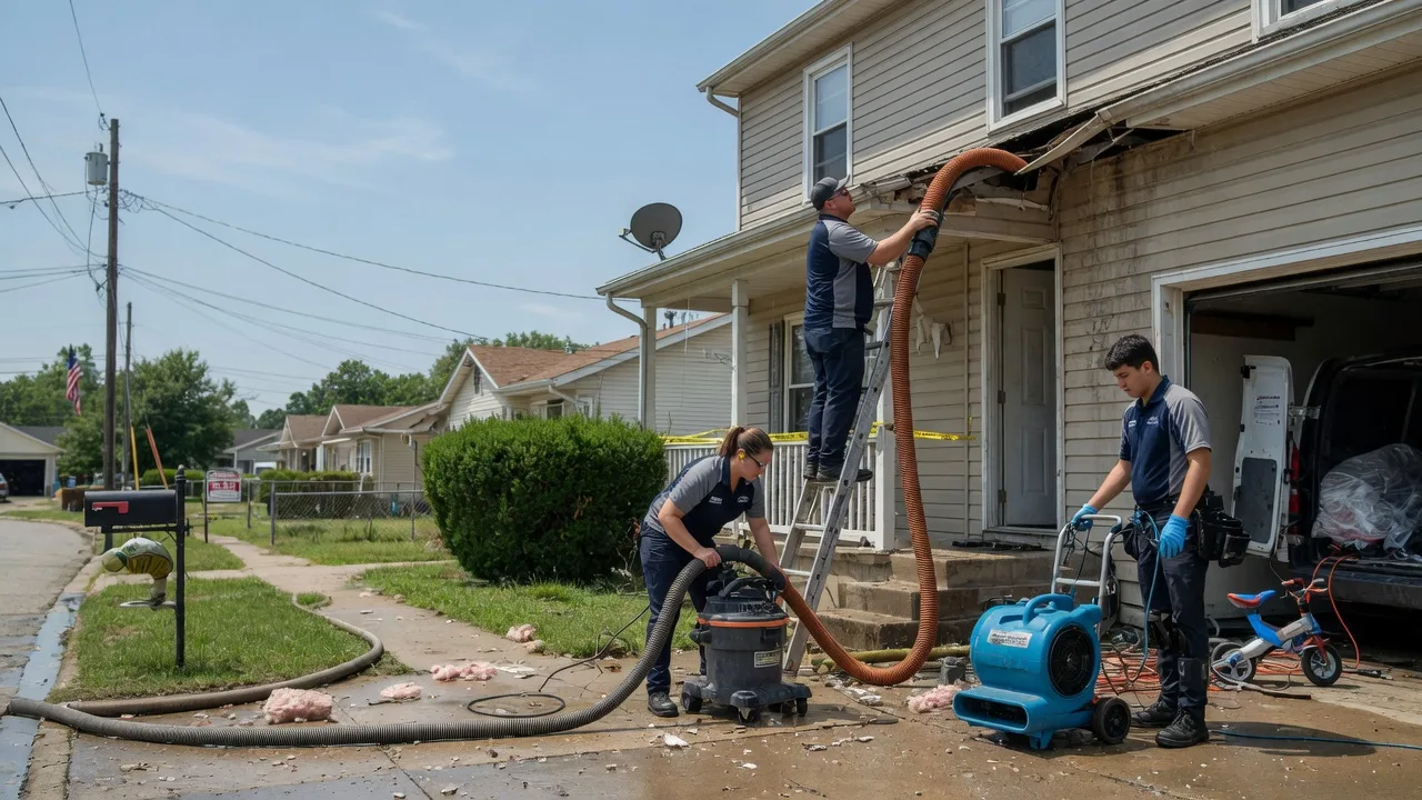 Water Damage Restoration in Blossom, TX near me
